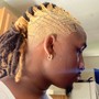 Dye Dreadlocks tips