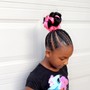 Stitch braid ponytail