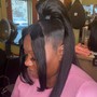 Flat Iron (Relaxed Hair)