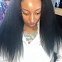 Flat Iron (Relaxed Hair)