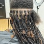 Human hair curls