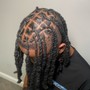 Micro locs (ear length)