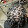 Loc Retwist- Ear/Shoulder length