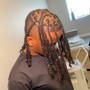 Micro locs (ear length)