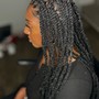 Marley Twist over Locs(Hair not included)