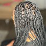 Marley Twist over Locs(Hair not included)