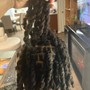 Knotless med waist Braids