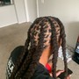 4 straight back stitch braids