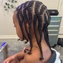 Individual Knotless Braids