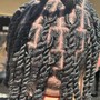 KIDS BRAIDS STRAIGHT BACK--NO DESIGN