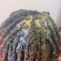 Kids Loc Retwist mid back