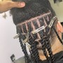 KIDS BRAIDS STRAIGHT BACK--NO DESIGN