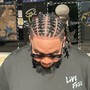 INVISIBLE LOCS WITH BARRELS (NATURAL HAIR)