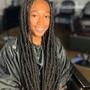 Kid's Knotless Box Braids- Medium (Hair Not Included)