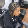 Freestyle feed in braids