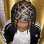 Freestyle feed in braids