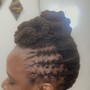 Wedding style for locs