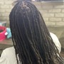 Takedown: Medium Box braid and knotless