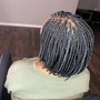 Faux locs bob