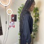 Bohemian knotless Braids