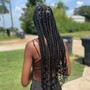 Bohemian knotless Braids