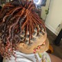 Bohemian knotless Braids