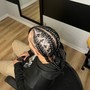 Men’s Stitch Braids or Cornrows (2-8 braids, with designs)