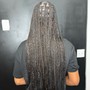 12-14 Waist Length Feed In Braids