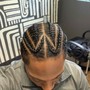 Men’s Braids (WITH WASH)