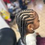 KidsBraids with braiding hair