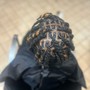 Retwist up to ear length