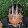 2  feed in  Braids