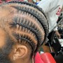 Simple men’s braids