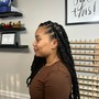 Jumbo Size Knotless Box Braids (10-15 braids)