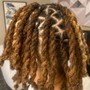 Loc Maintenance crochet (hook) method