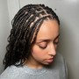 Knotless Goddess Braids (Medium) Butt Length