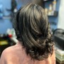 Fingerwaves on Relaxered Hair Only