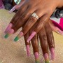 Short Acrylic Nails