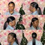 Weave Ponytail (Swoop Bang)