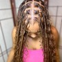 Medium Knotless BoHo Braids