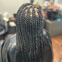 Small knotless braids