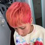 CLIPPER CUT &amp; EXOTIC COLOR