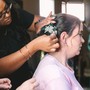 Bridesmaid hair