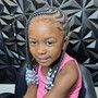 Kid's lemonade Braids w/ knotless & beads