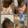 Kids free style braids