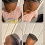 Kids free style braids