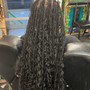 Kid's loc retwist with wash