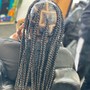 Large knotless Braids