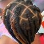 Medium Traditional box braids