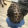 Twist natural hair for men